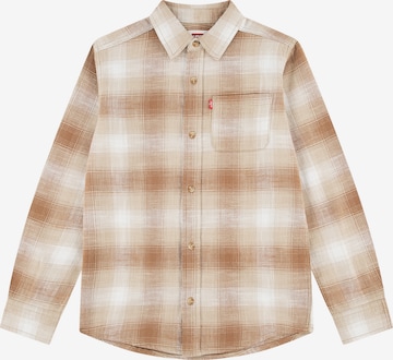 Regular fit Camicia di Levi's Kids in marrone: frontale