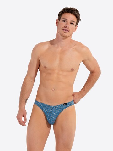 HOM Slip ' Stars Comfort ' in Blauw: voorkant
