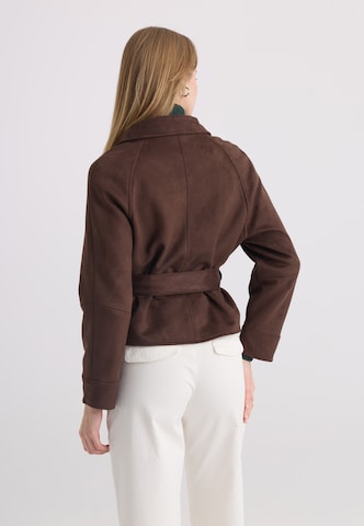 Felix Hardy Between-Season Jacket in Brown