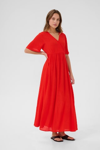 Kaffe Jurk 'Amyrna' in Rood