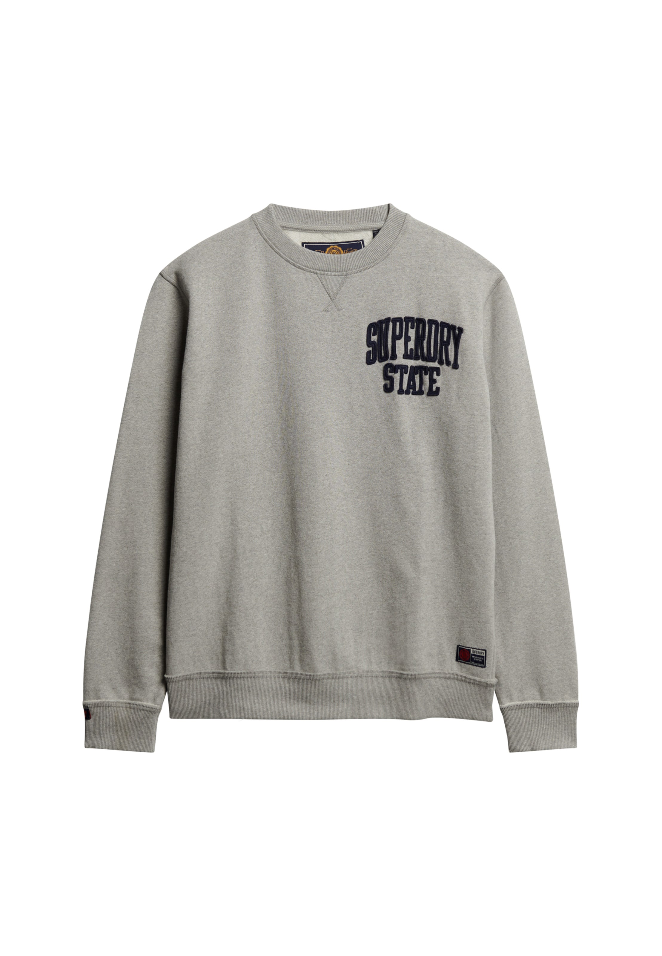 Superdry & Co Sweatshirt in Grijs: voorkant