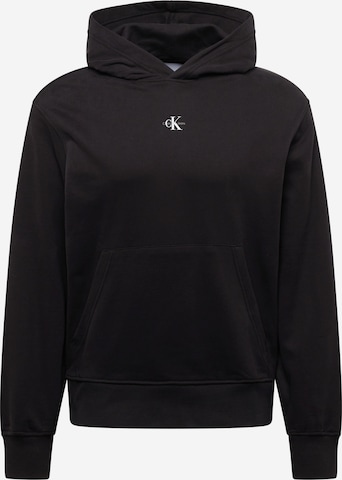 Calvin Klein Jeans Sweatshirt in Black: front