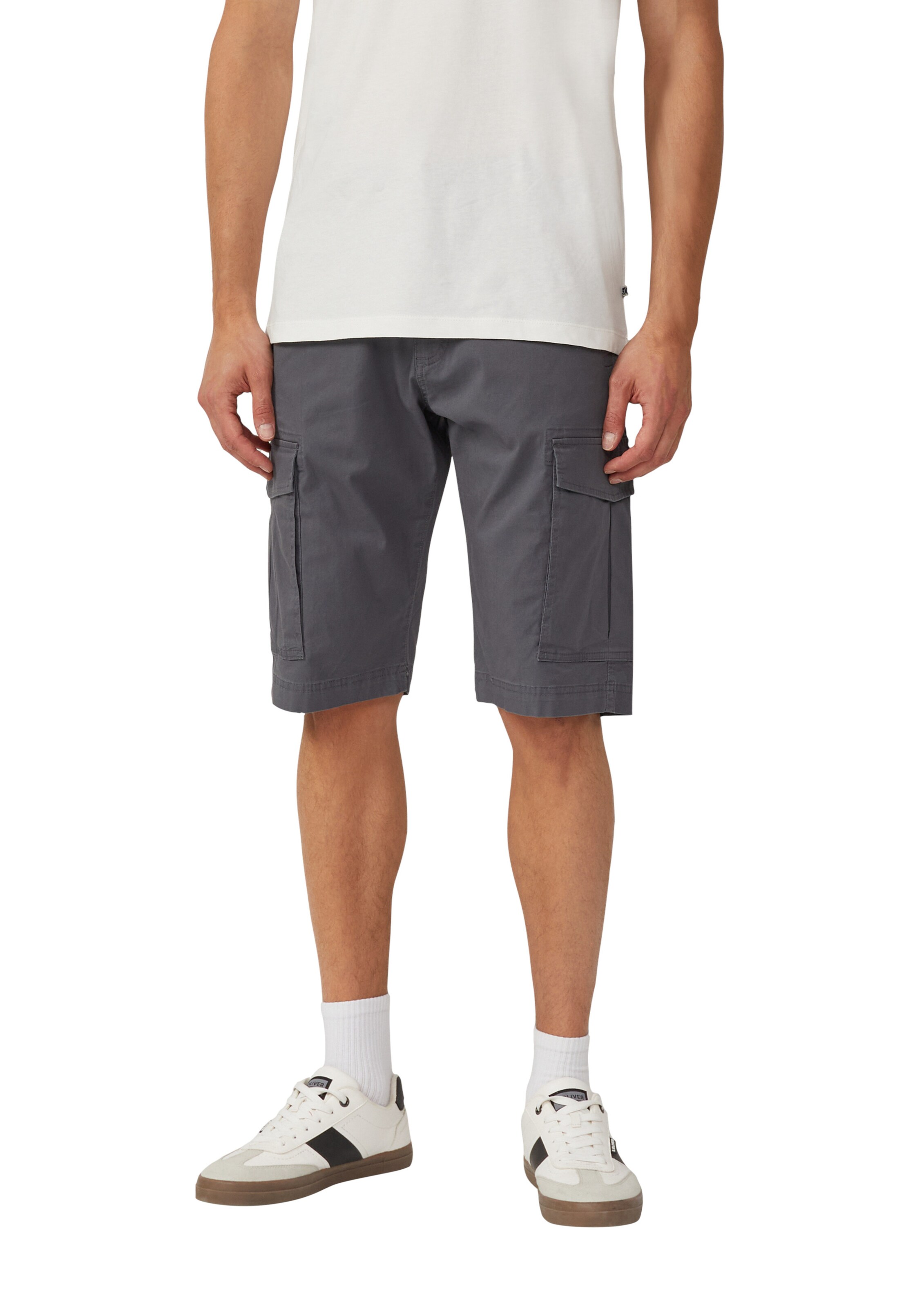 s.Oliver Свободный крой Брюки-карго в Серый: спереди