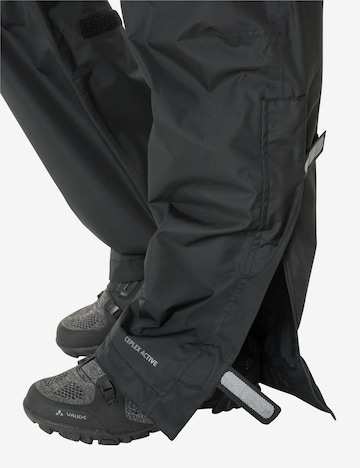 VAUDE Regular Outdoorbroek in Zwart