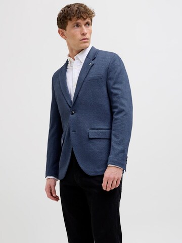 JACK & JONES Slim fit Colbert 'JPRBRISTOL' in Blauw: voorkant