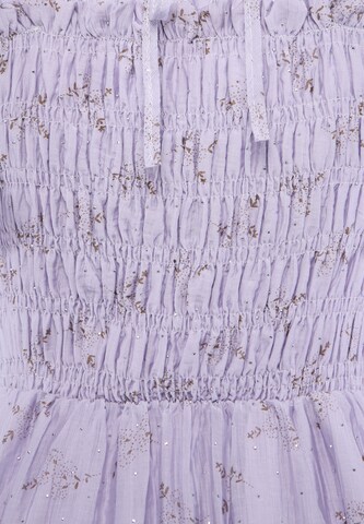 Robe usha BLACK LABEL en violet