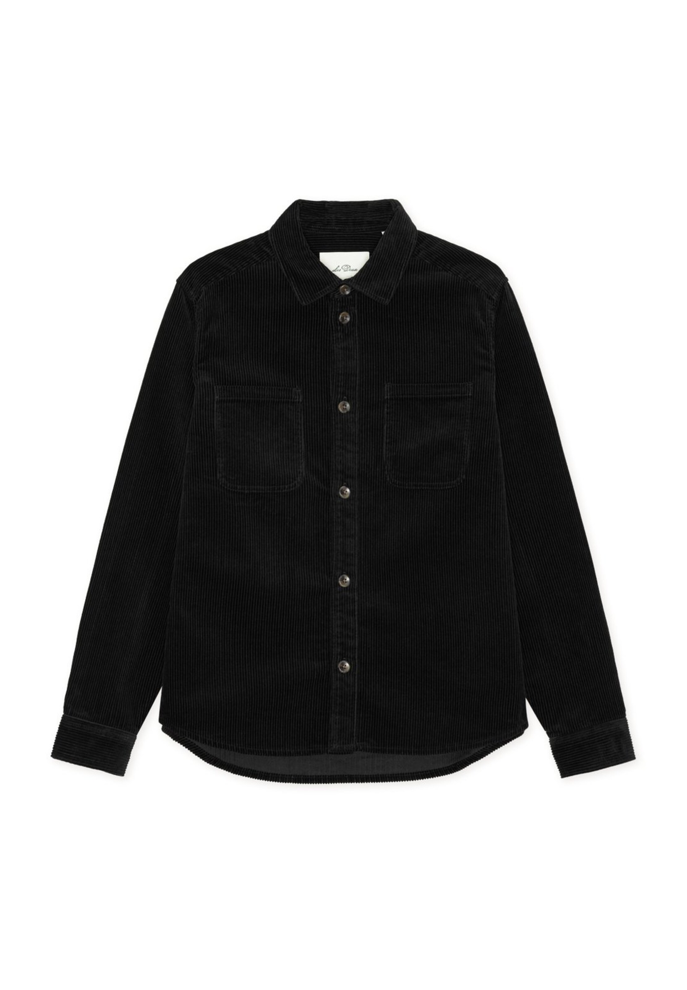 Les Deux - Camisa en negro: frente
