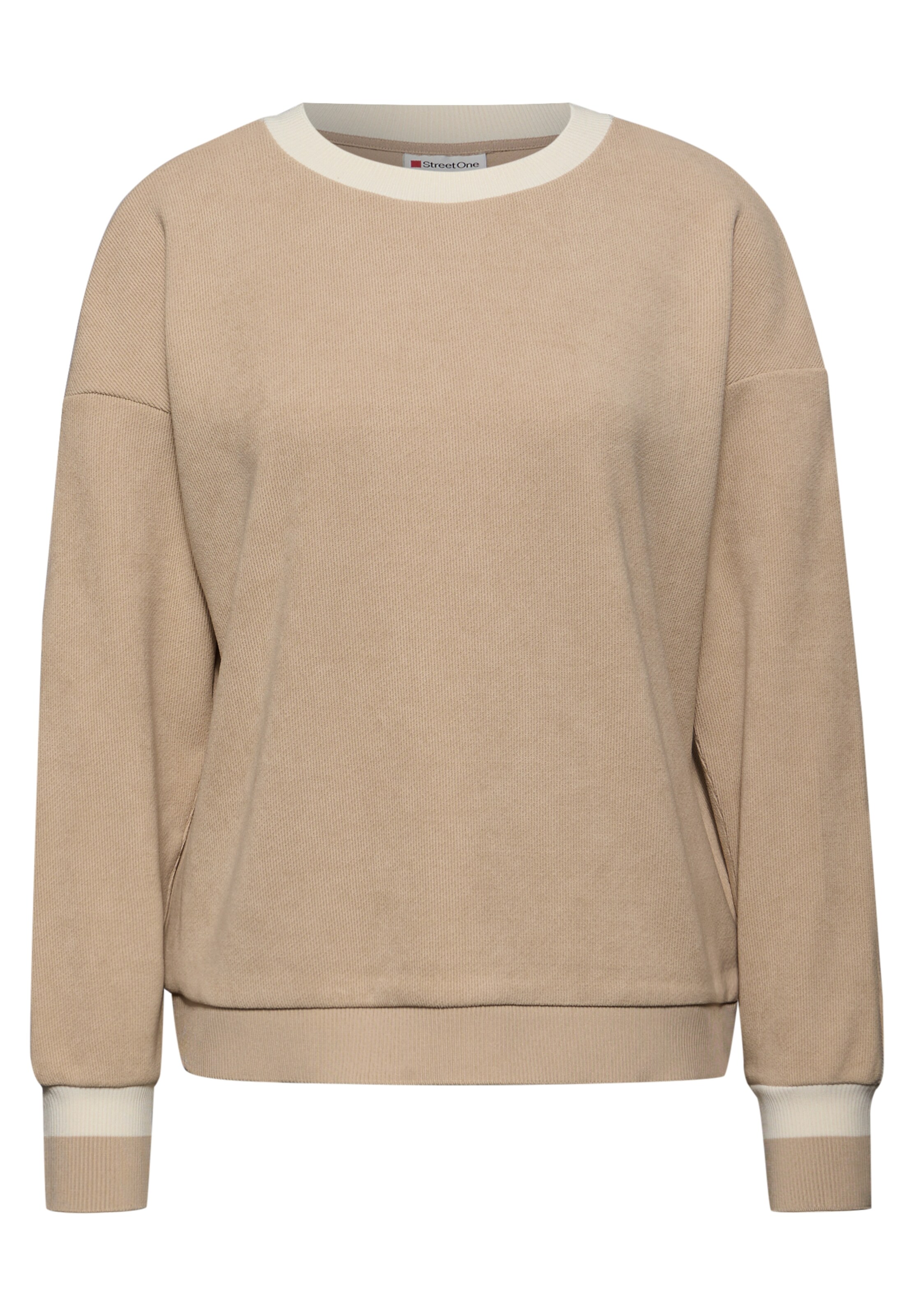 STREET ONE Shirt in Beige: front
