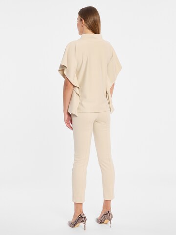 Ana Alcazar Blouse ' Akala ' in White