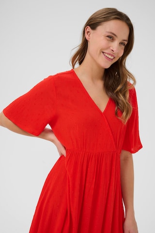 Kaffe Jurk 'Amyrna' in Rood