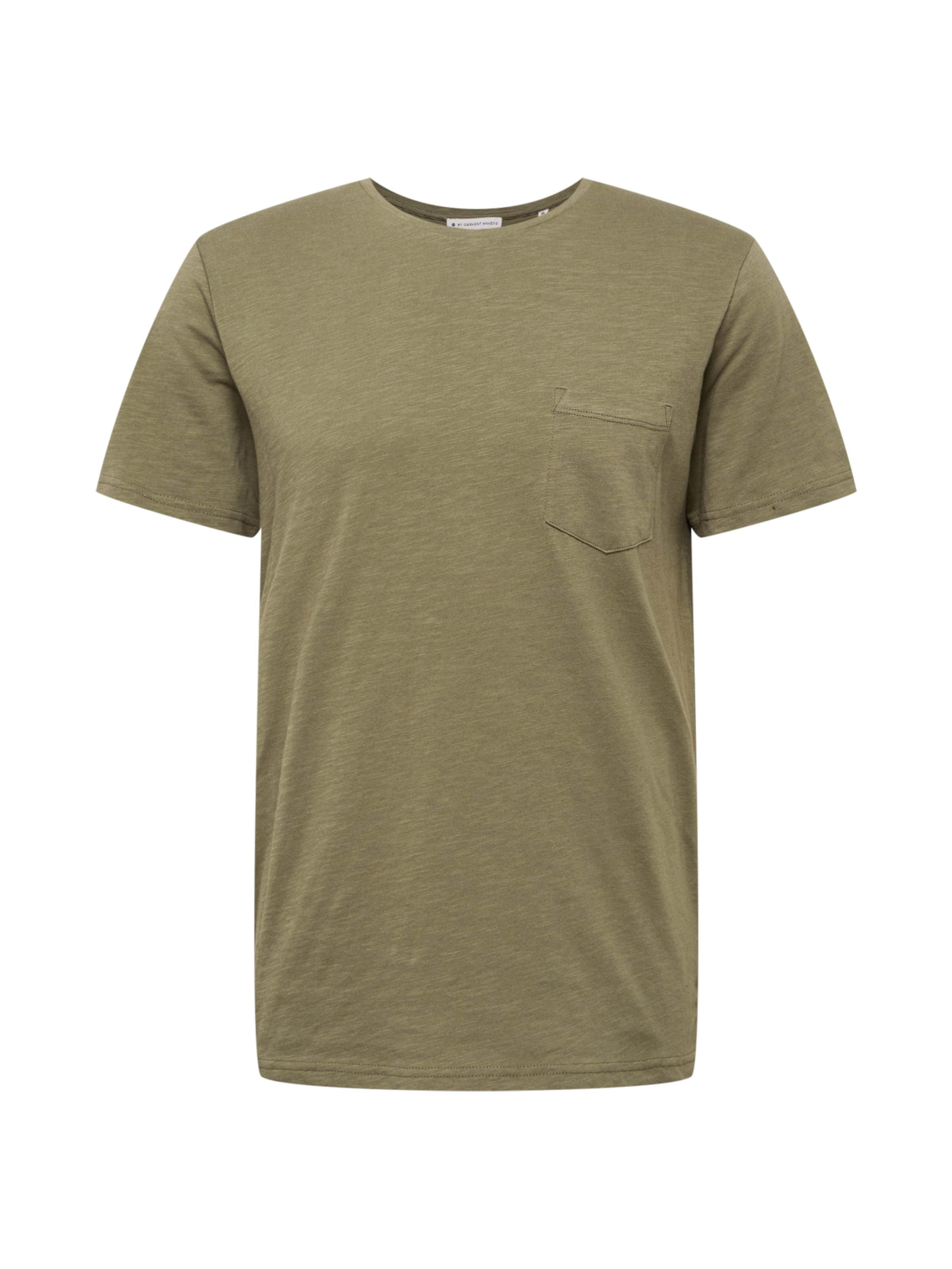 Männer Shirts By Garment Makers T-Shirt in Khaki - QM56383