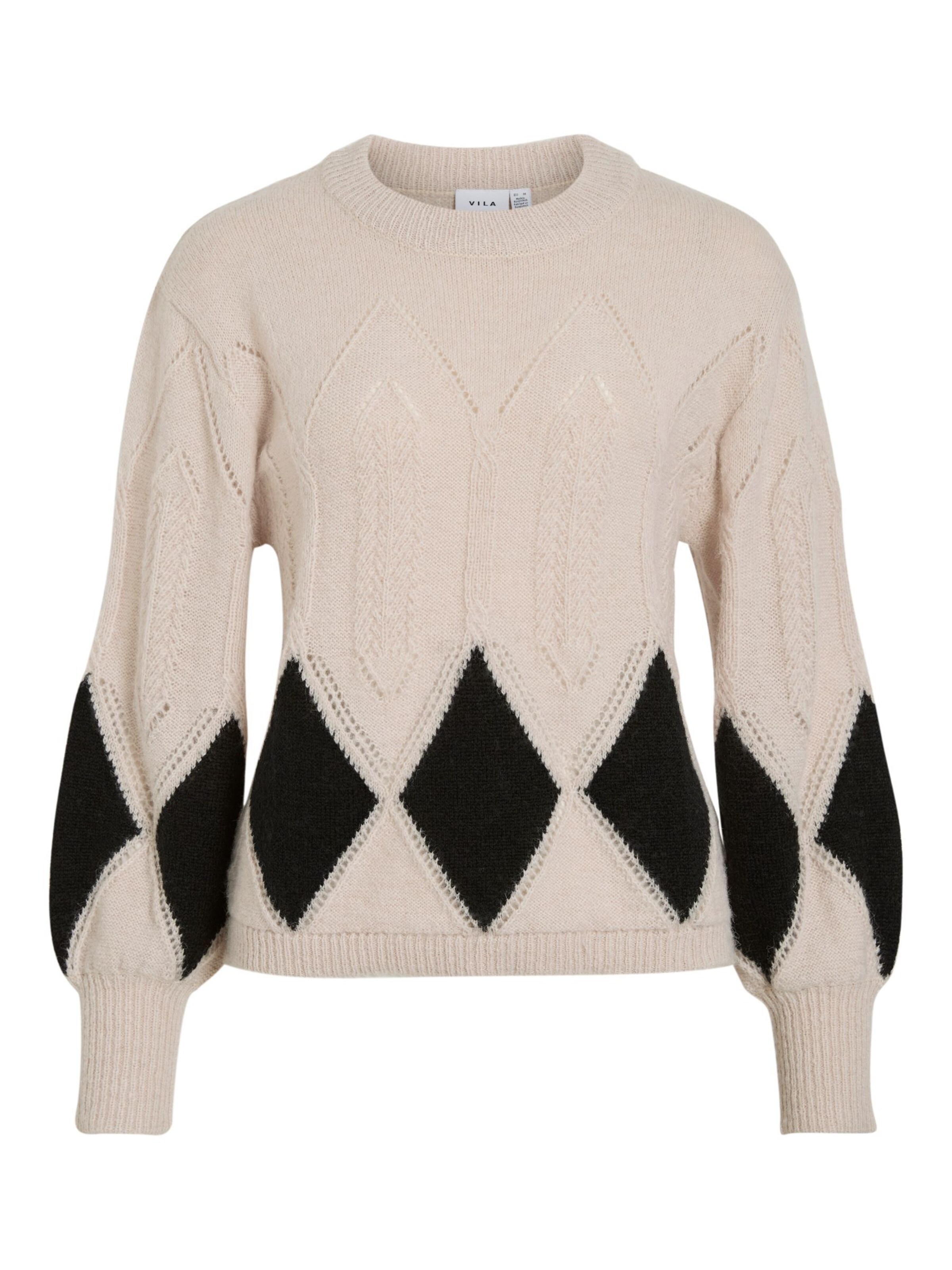 VILA Pullover 'VITULI' i sort: forside