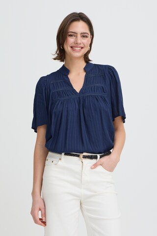 Fransa Bluse 'RVILLIA BL 2' i blå: forside
