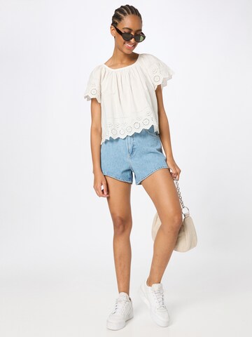 GAP Bluse in Weiß