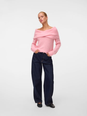 VERO MODA Πουλόβερ 'VMSORRINA' σε ροζ