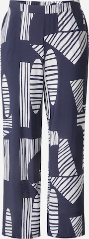 Pantalon 'VMCJOSIE' Vero Moda Curve en bleu : devant
