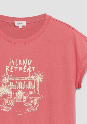 T-shirt s.Oliver en rose
