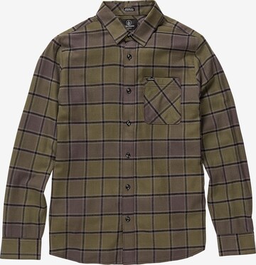 Volcom Regular fit Button Up Shirt 'Caden Plaid' in Green: front