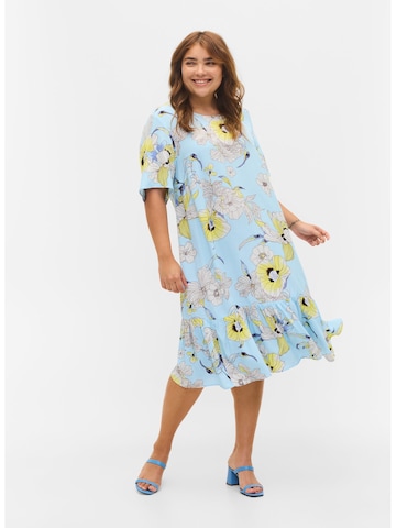 Robe 'XSUSANNE' Zizzi en bleu