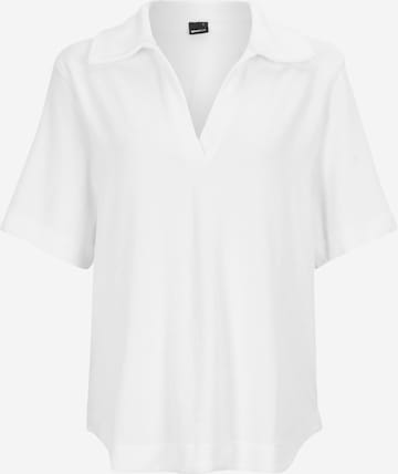 Gina Tricot - Camiseta 'Everly' en blanco: frente