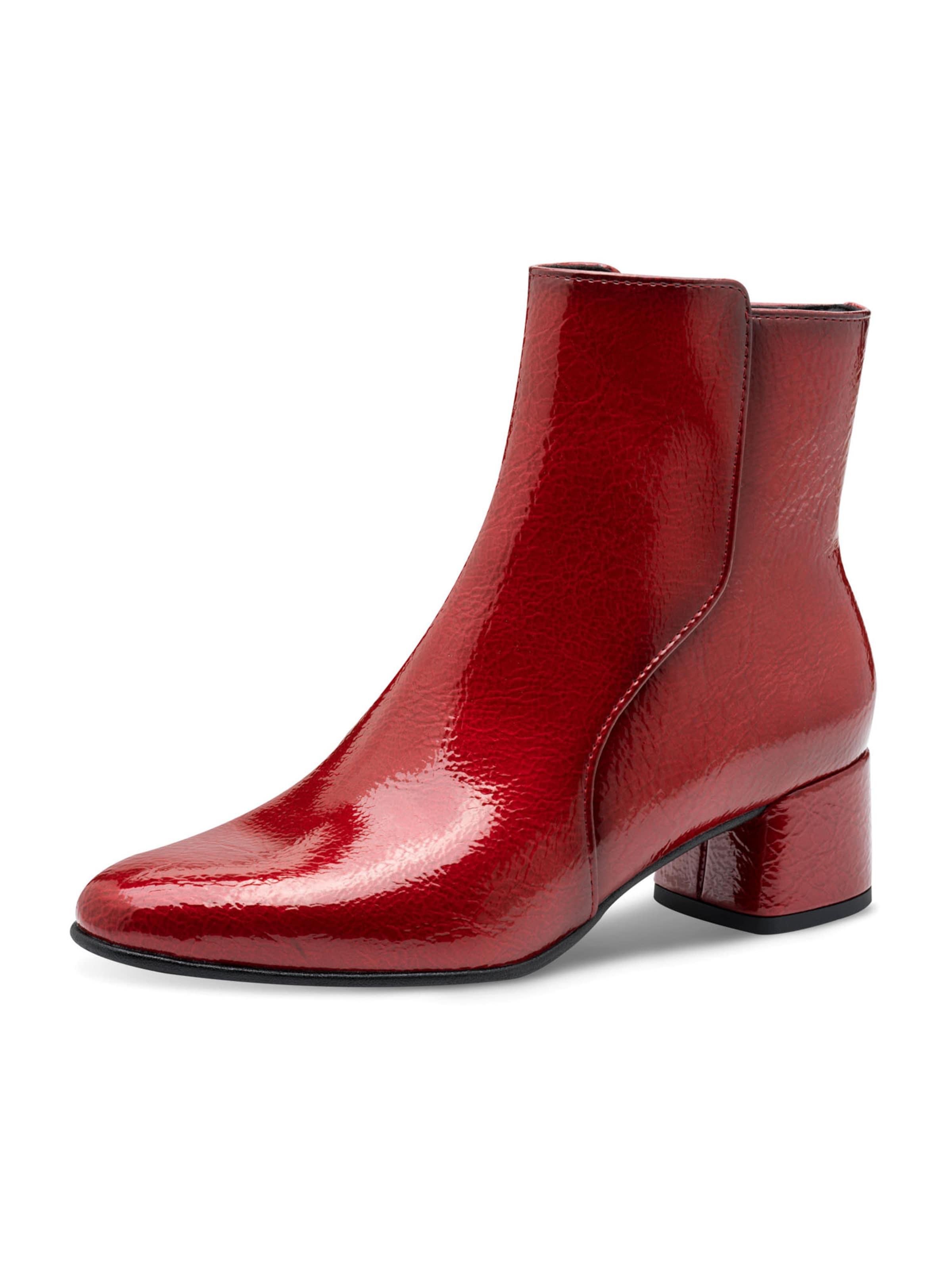 MARCO TOZZI Nízké kozačky – pink: přední strana