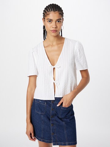 Monki Bluse i hvid: forside