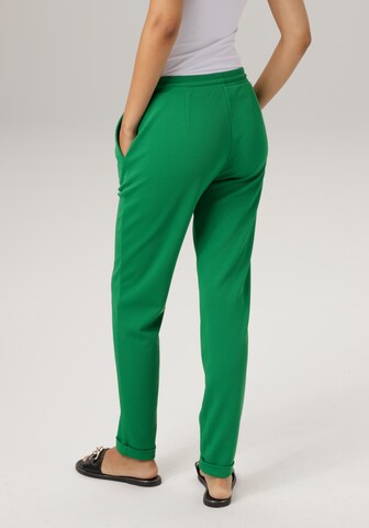 Aniston CASUAL Regular Pleated Pants in Green
