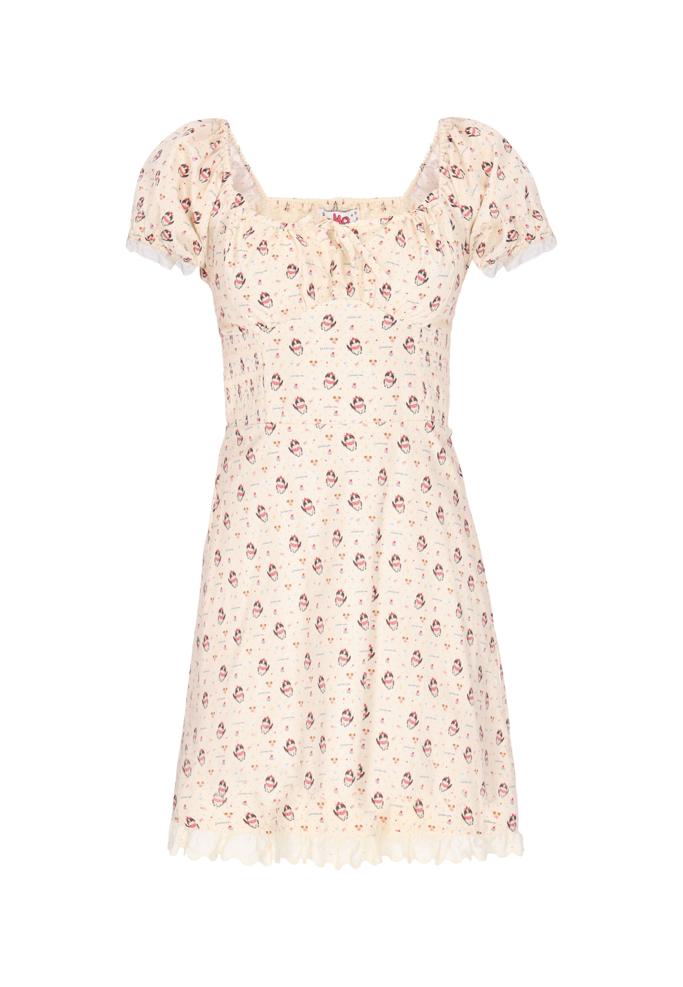 MYMO - Vestido en amarillo: frente