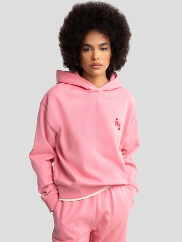 BIG STAR Sweatshirt 'Freja' in Roze: voorkant