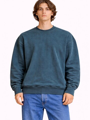 A Question Of (AQO) Sweatshirt 'Acid' in Blue: front