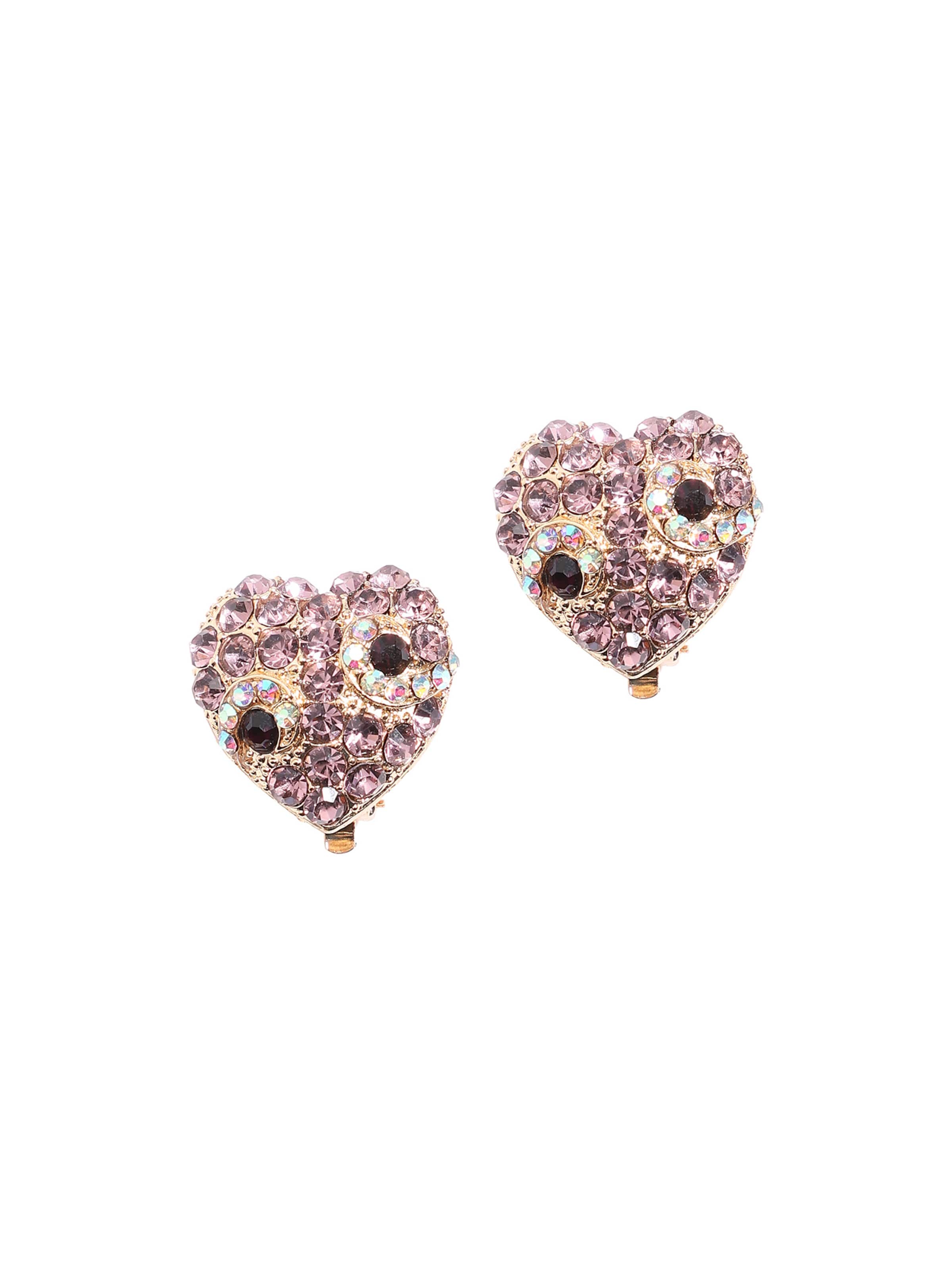 SOHI Kõrvarõngas 'Myra', värv roosa: eest vaates