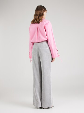 Wide Leg Pantalon COMMA en gris