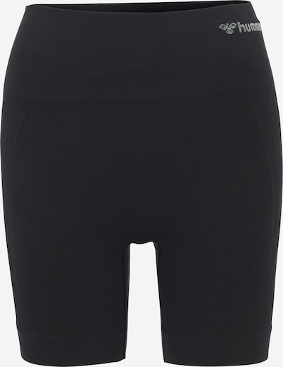 Hummel Pantalon de sport 'Tif' en gris / noir / blanc, Vue avec produit