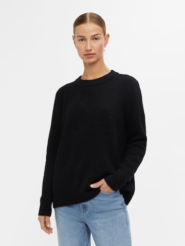 Pull-over 'Ellie' OBJECT en noir : devant