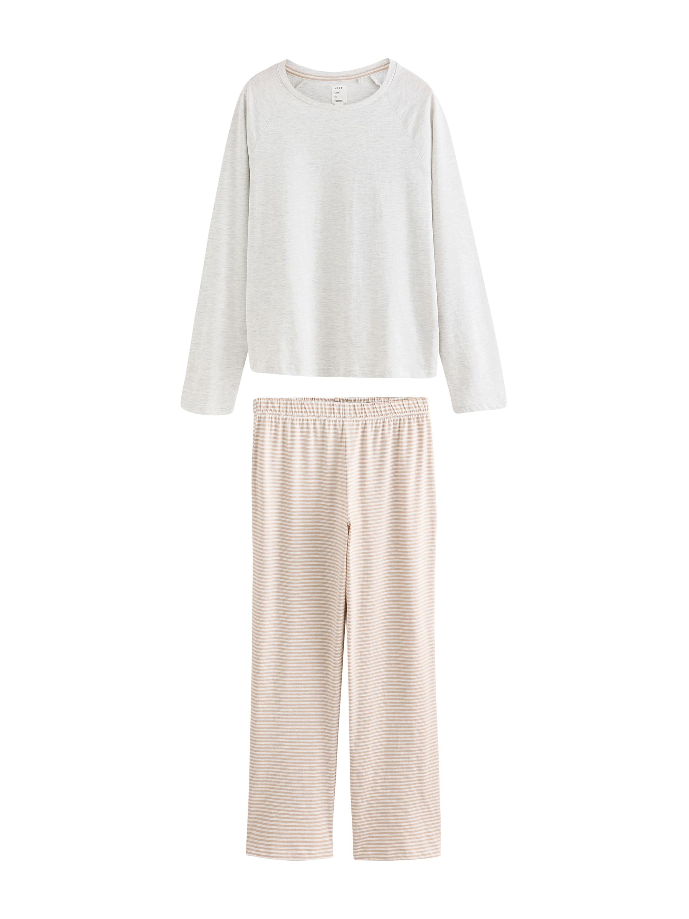 Next - Pijama en gris: frente