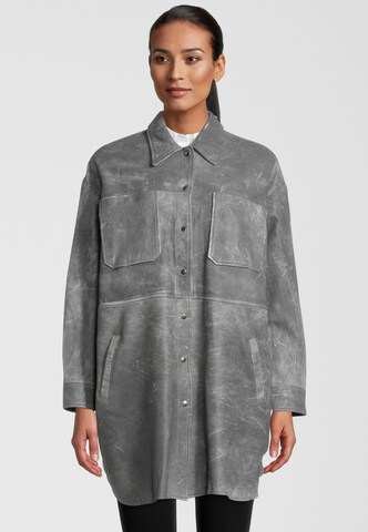 Goosecraft Between-Season Jacket in Grey: front