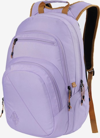 NitroBags Rucksack 'Stash 29' in Lila: Vorderseite
