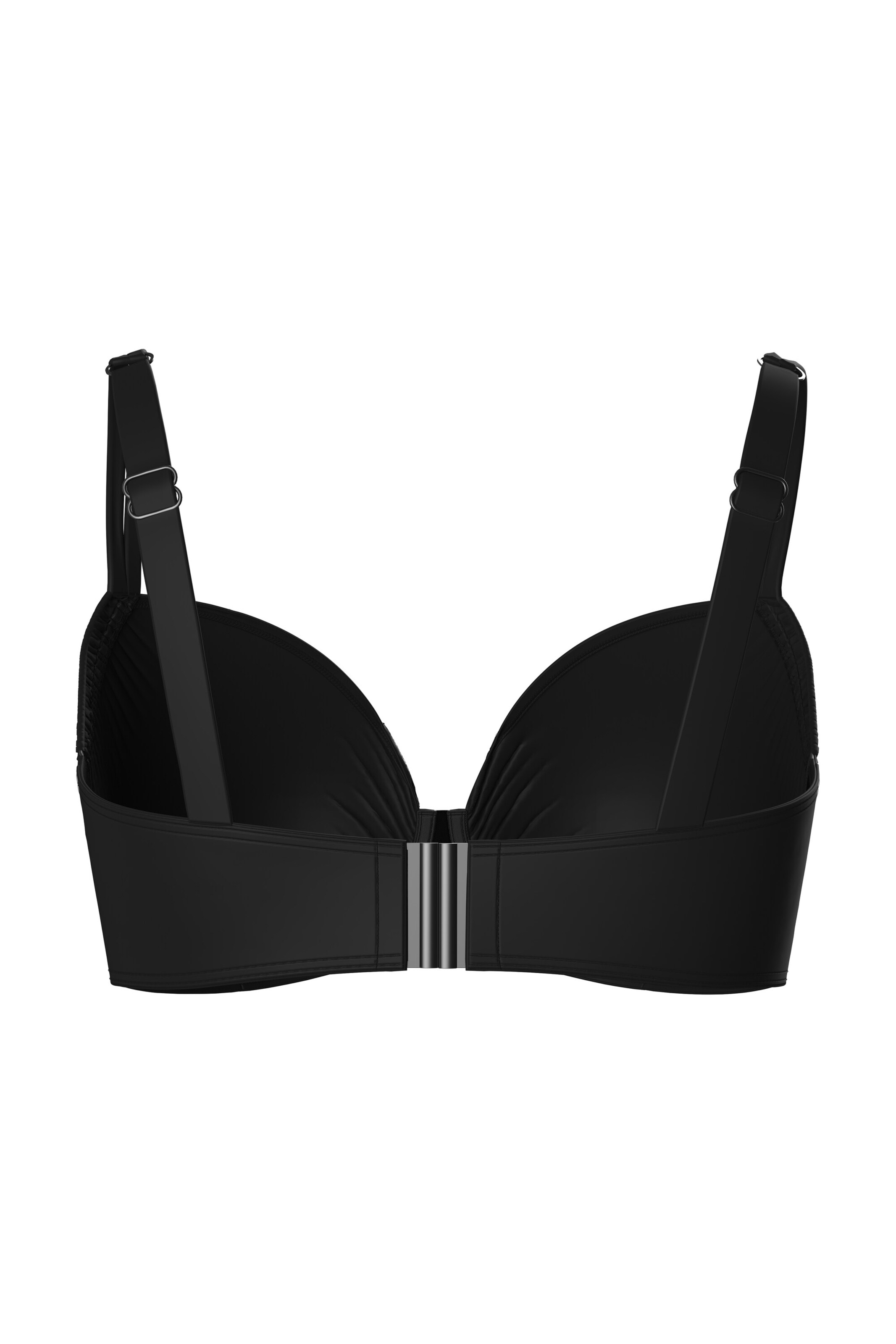 Ulla Popken Bralette Bra in Black