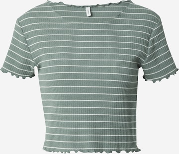 ONLY - Camiseta 'ANITS' en verde: frente