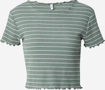 ONLY T-Shirt 'ANITS' in Grün: Vorderseite