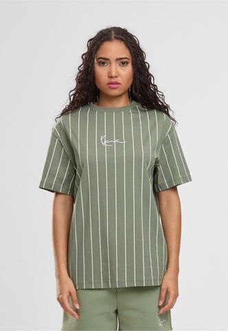 Karl Kani - Camisa em verde: frente
