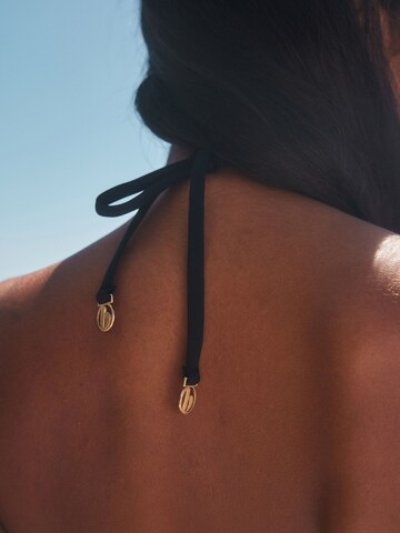 B by Ted Baker Triangel Bikinitop in Schwarz