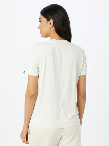 T-shirt 'Military Narrative' Superdry en blanc