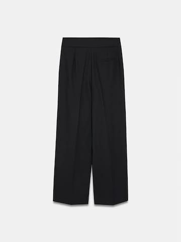 Dilvin Wide Leg Hose in Schwarz