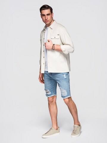 Regular Jeans de la Ombre pe albastru