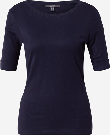 T-shirt ESPRIT en bleu : devant