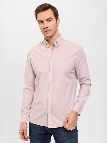 By Diess CollectionRegular Fit Košulja - roza boja: prednji dio