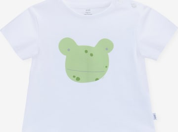 KNOT T-Shirt  'Frogfruit' in Weiß: predná strana