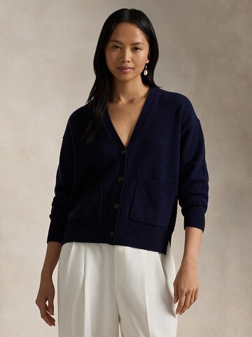 Cardigan Polo Ralph Lauren en bleu : devant