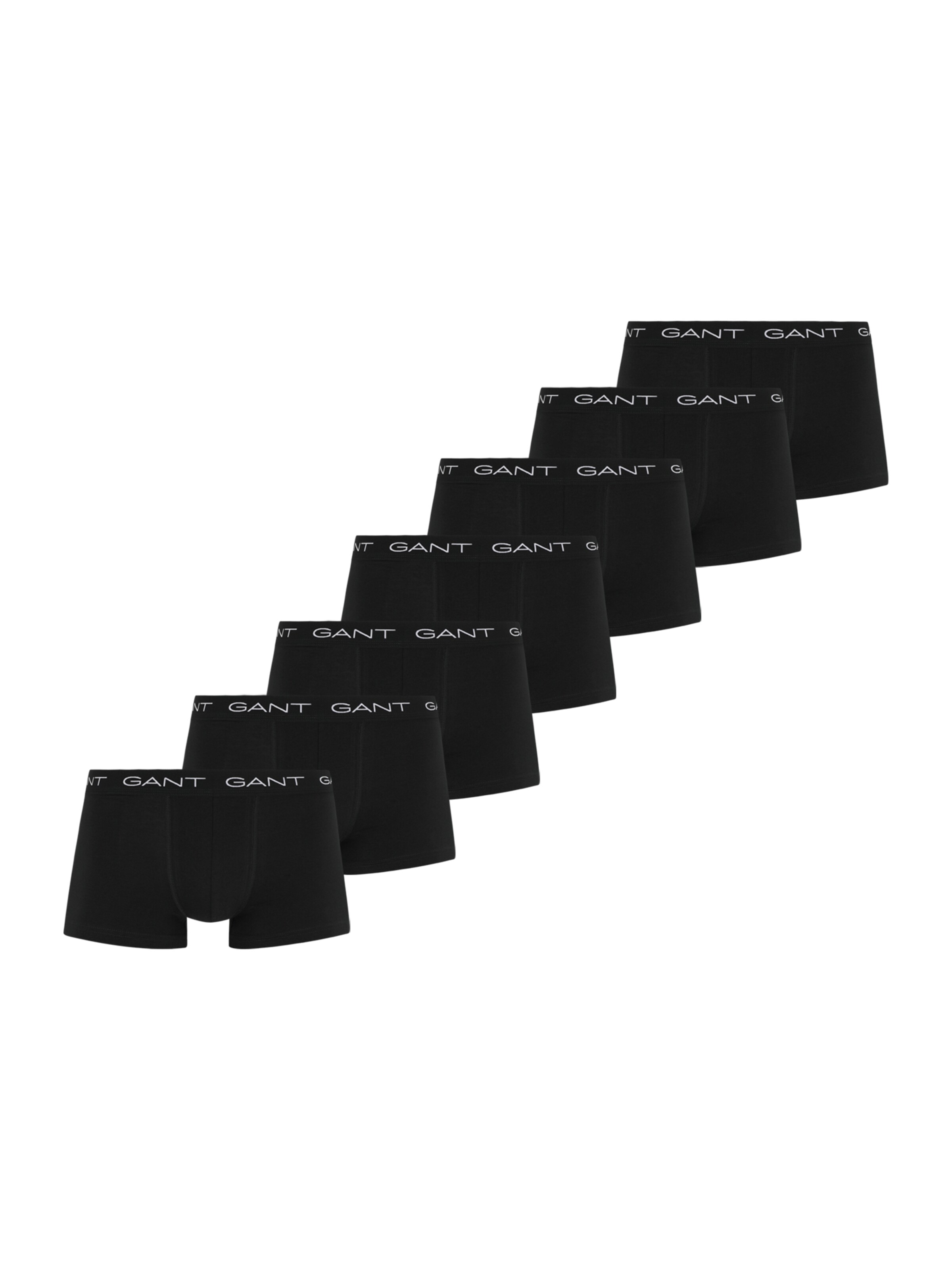 Boxeri de la GANT pe negru: față